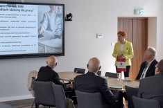 Wystąpienie: dr I. Wojciechowska,